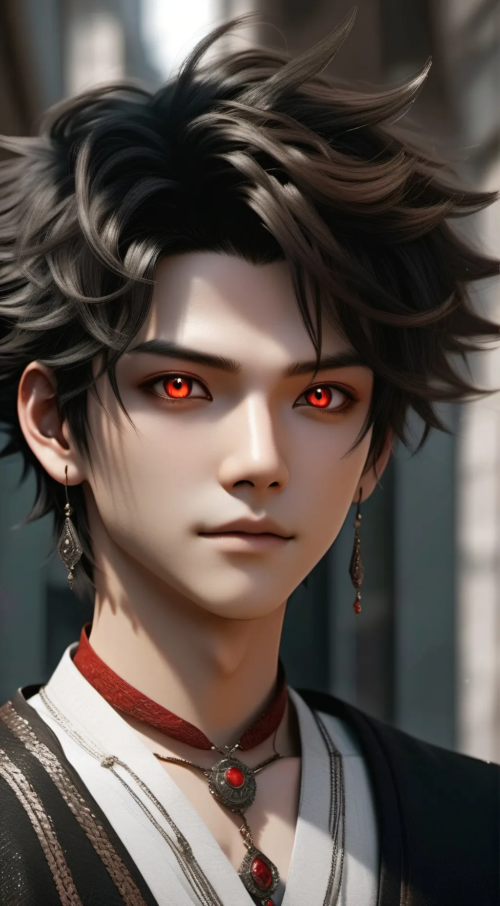 ai character: Stubborn Workspace Companion background