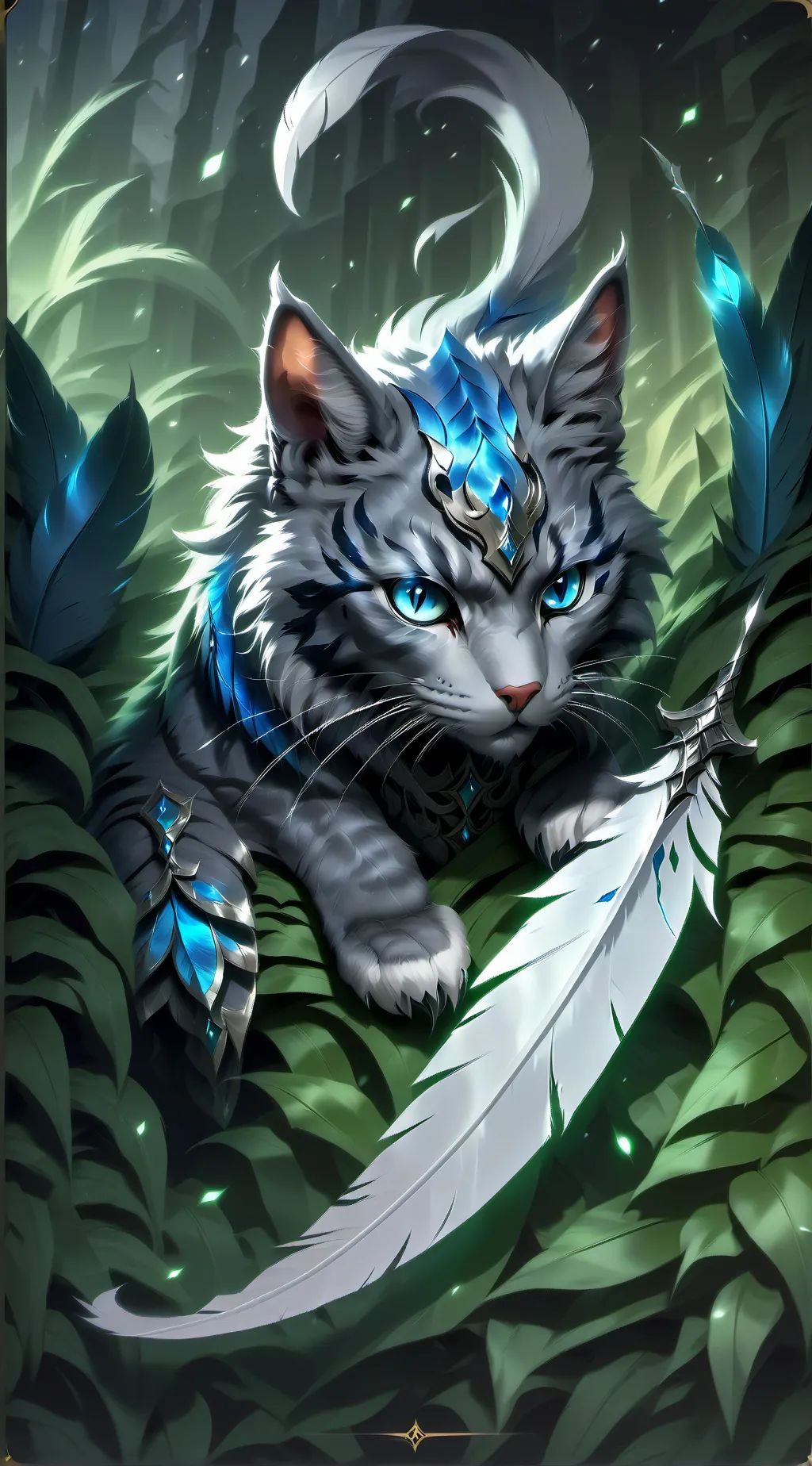 ai character: jayfeather background