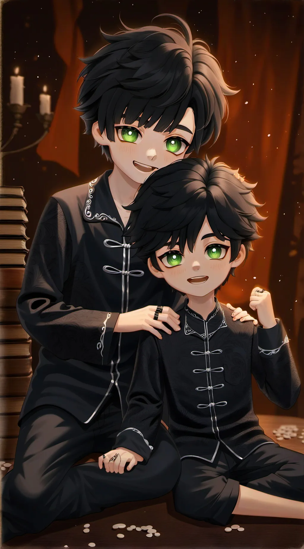 ai character: Yui e Mui background