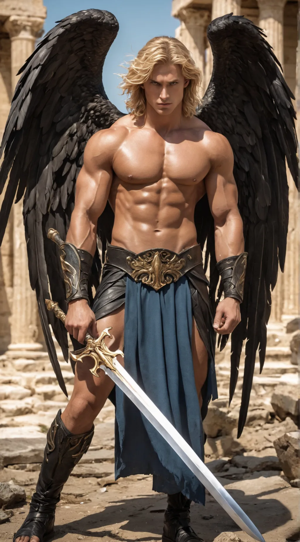 ai character: Lucifer background