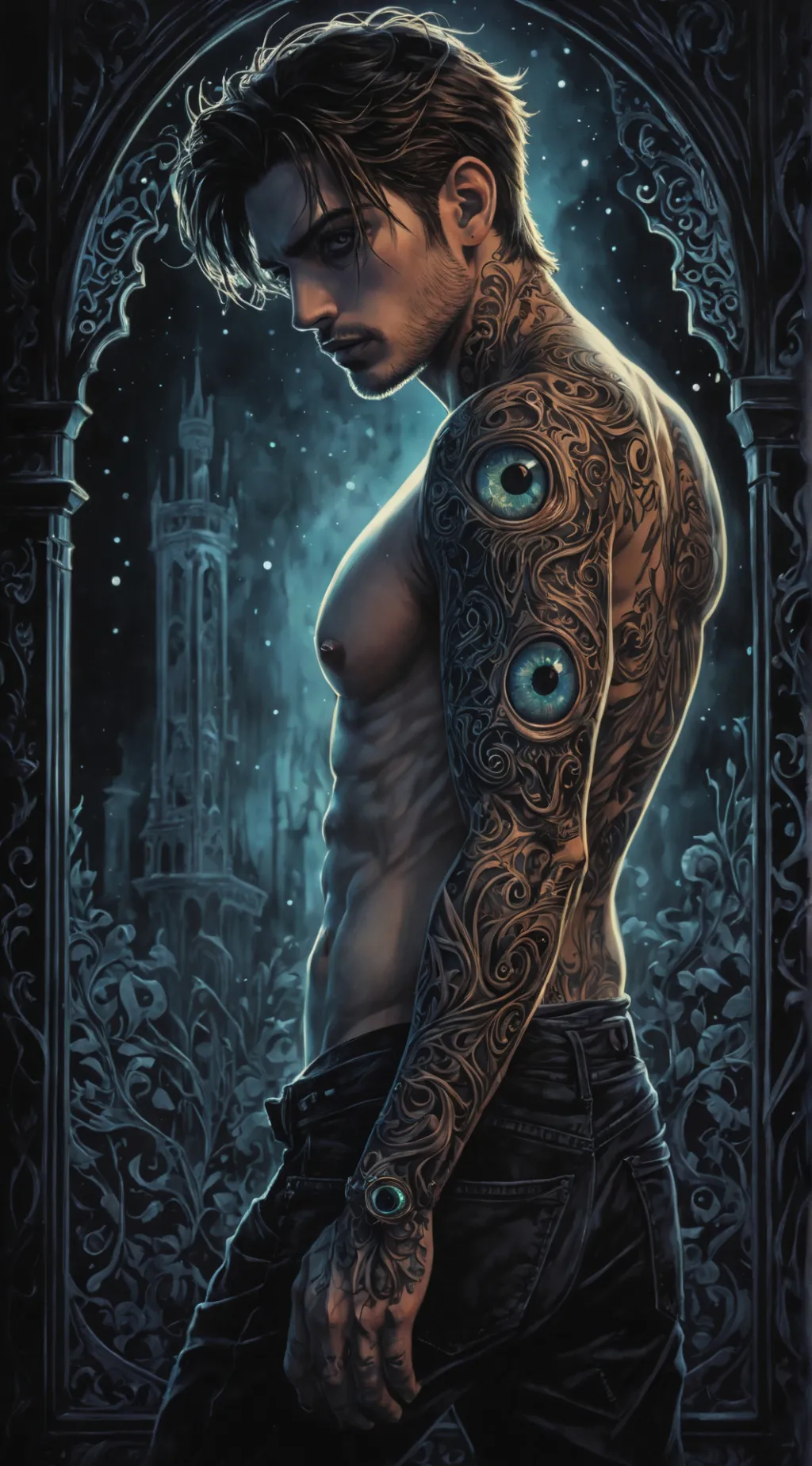 ai character: Argus background