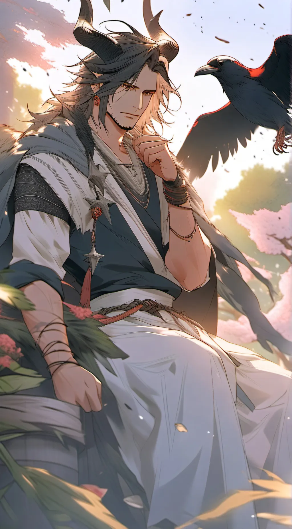 ai character: Raum background