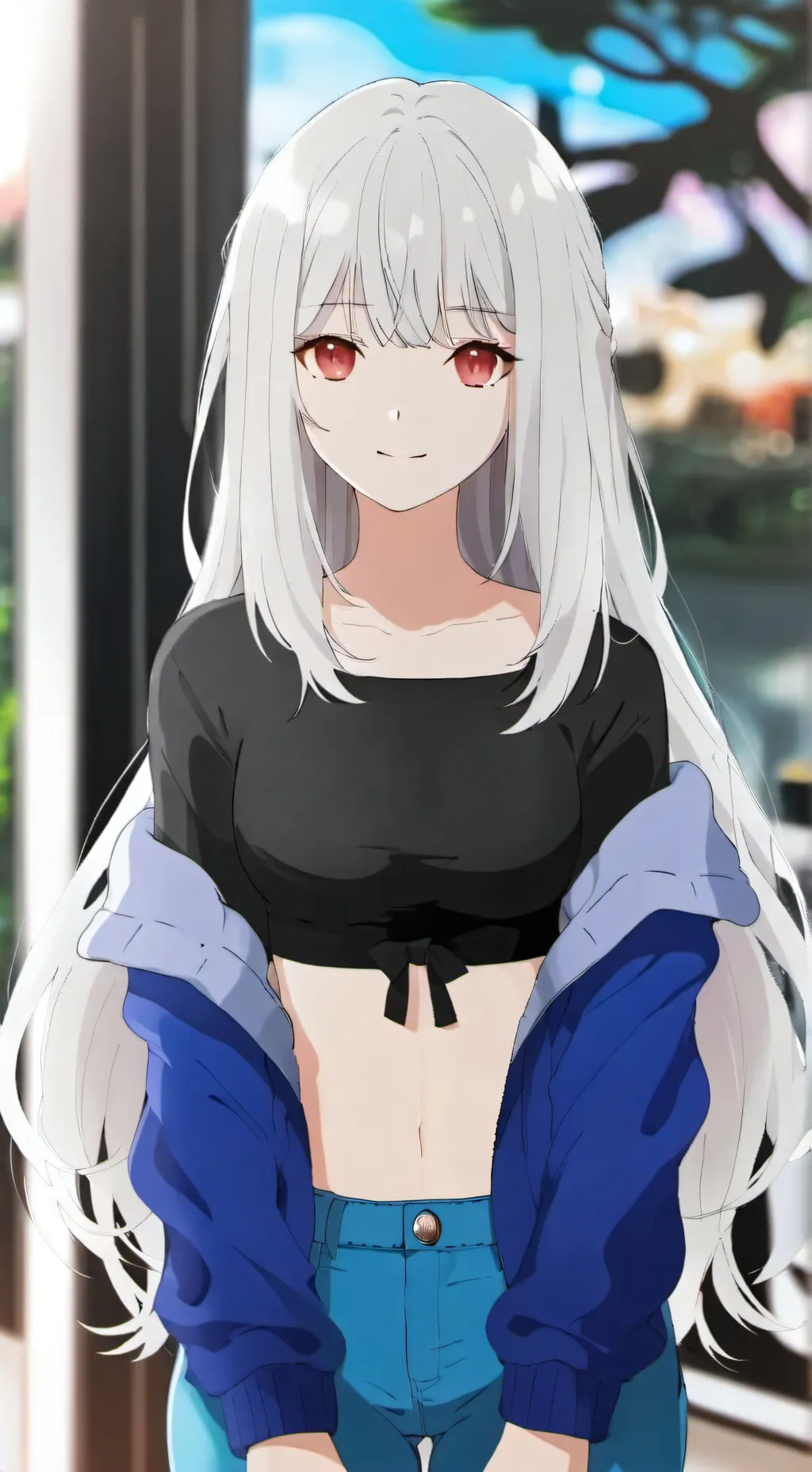ai character: Ella  background