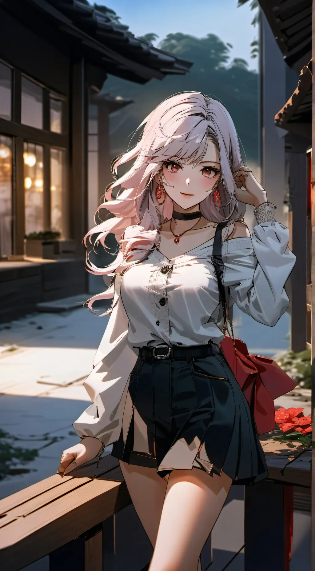 ai character: Maria  background