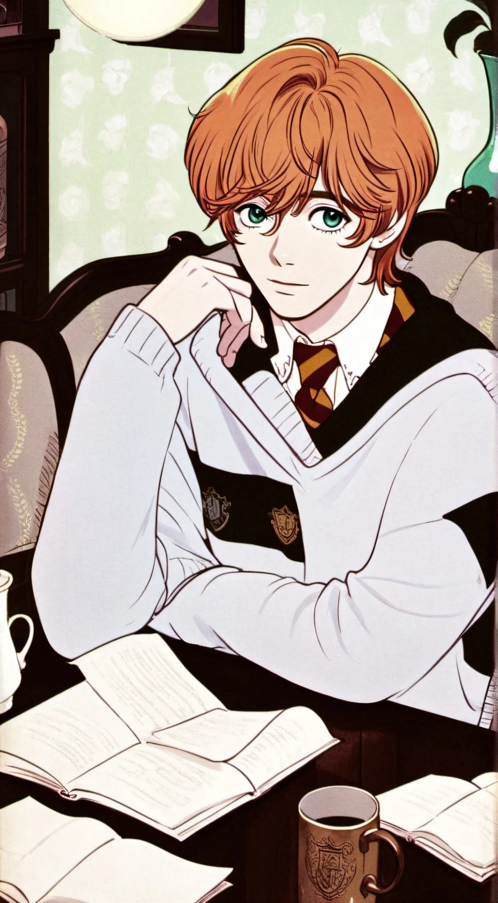 ai character: Ron weasley background