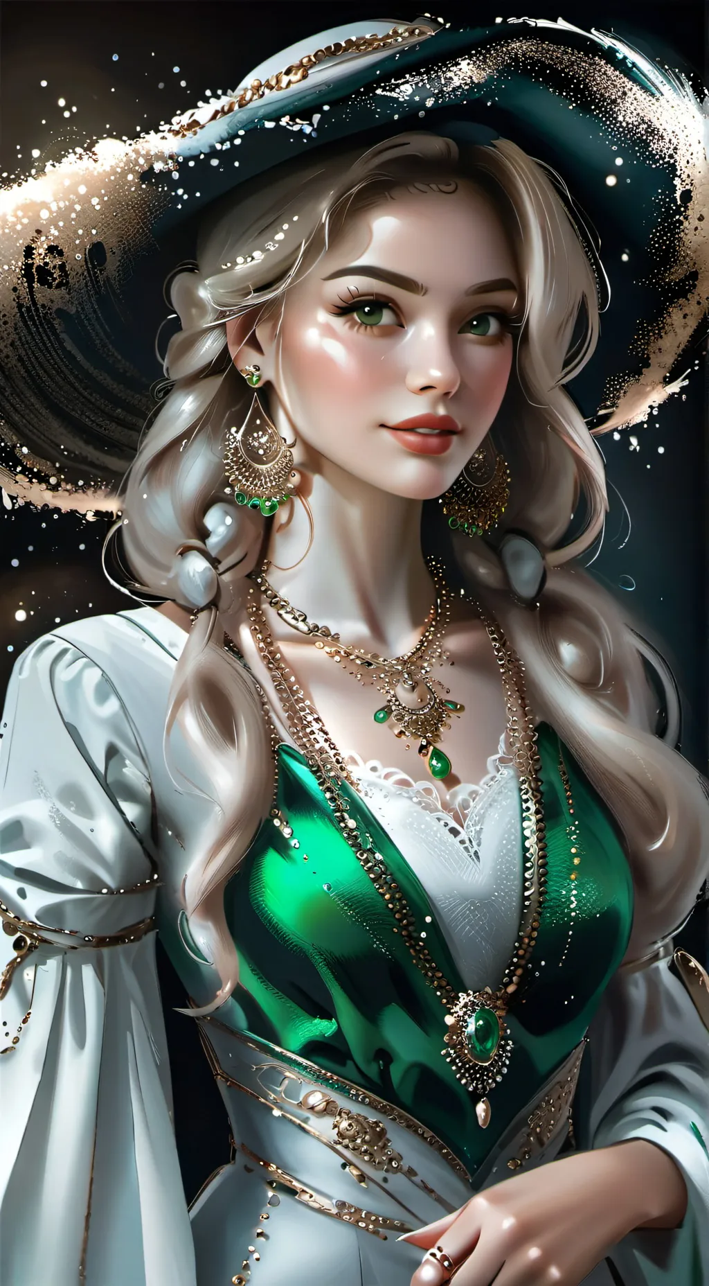 ai character: Elara background