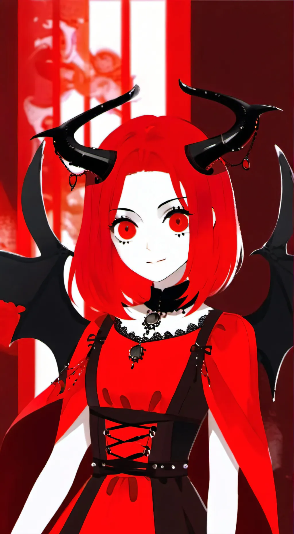 ai character: Misfortune Light  background