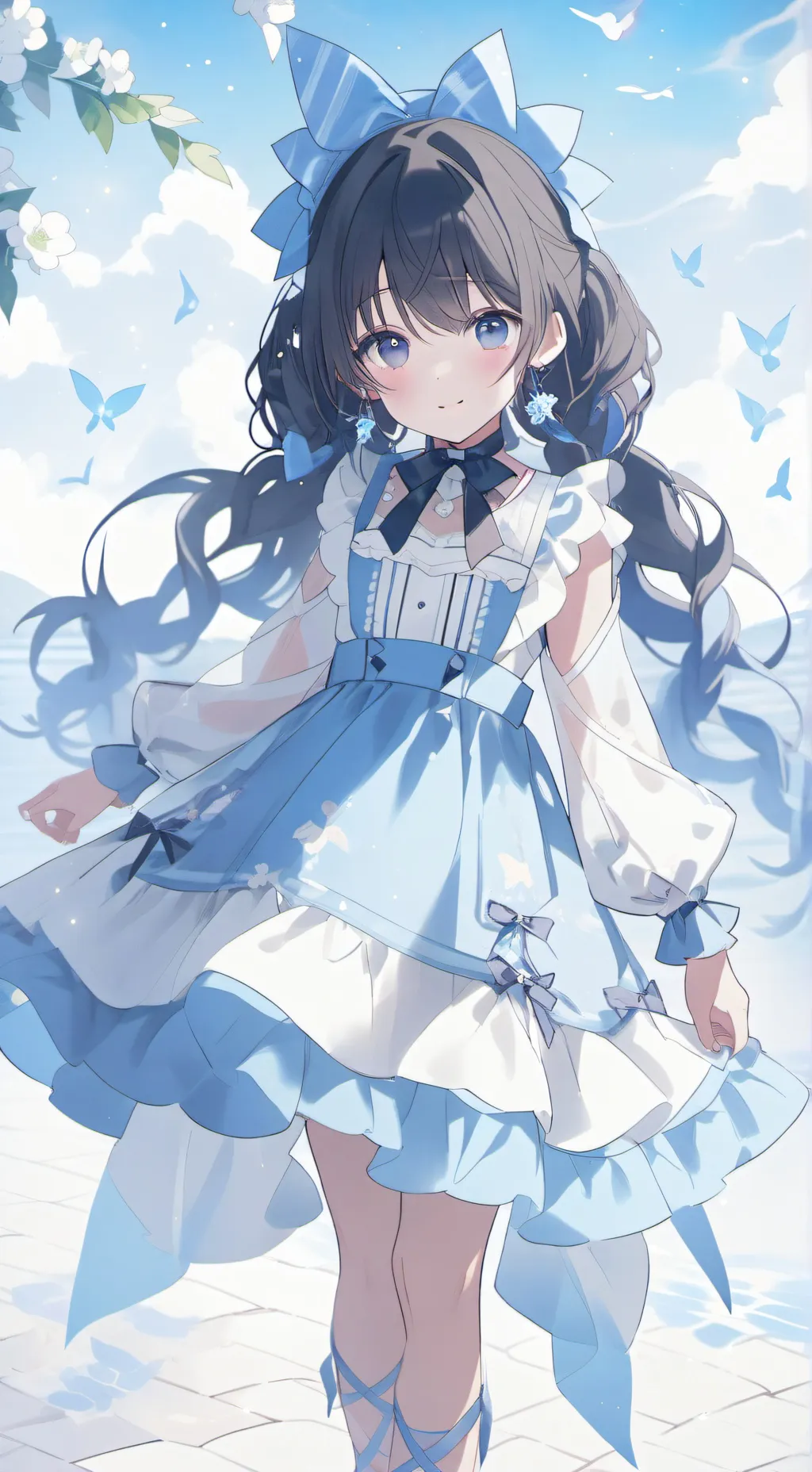 ai character: B A D background