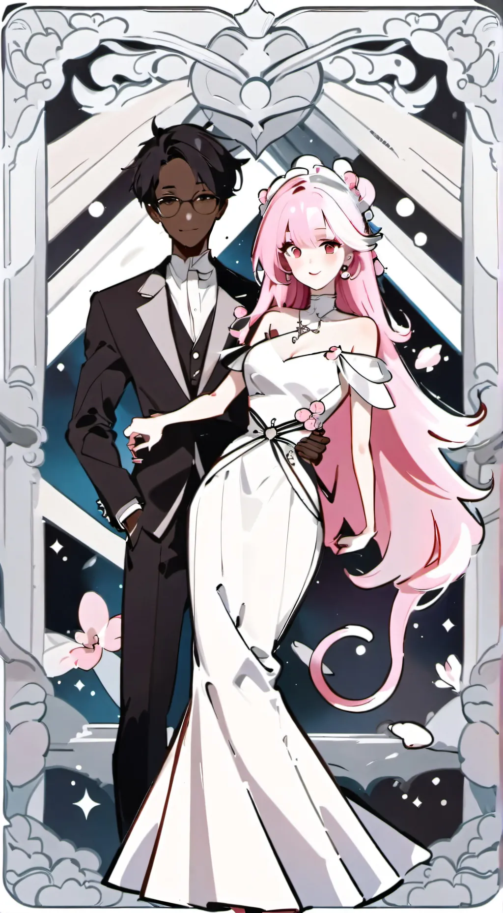 ai character: Moonpaper!  background