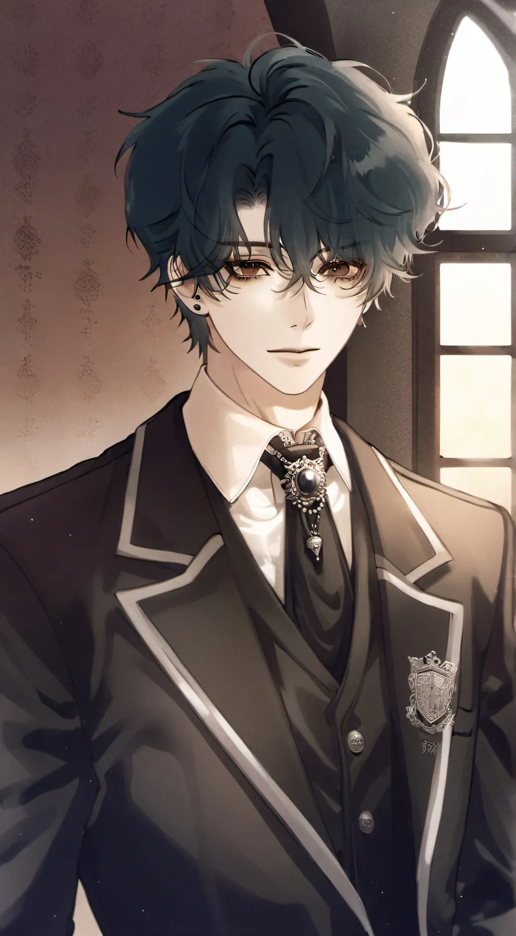ai character: rocky (big bro)  background