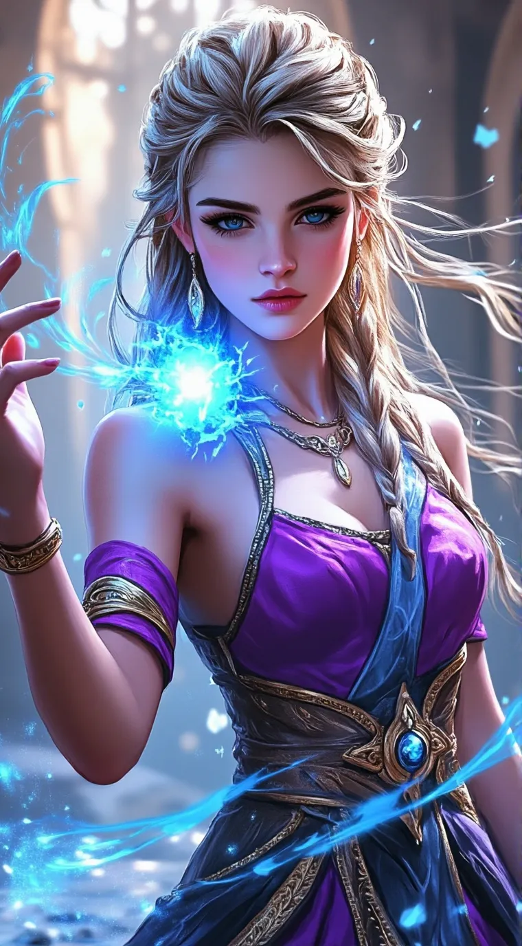ai character: Jane Frost.  background