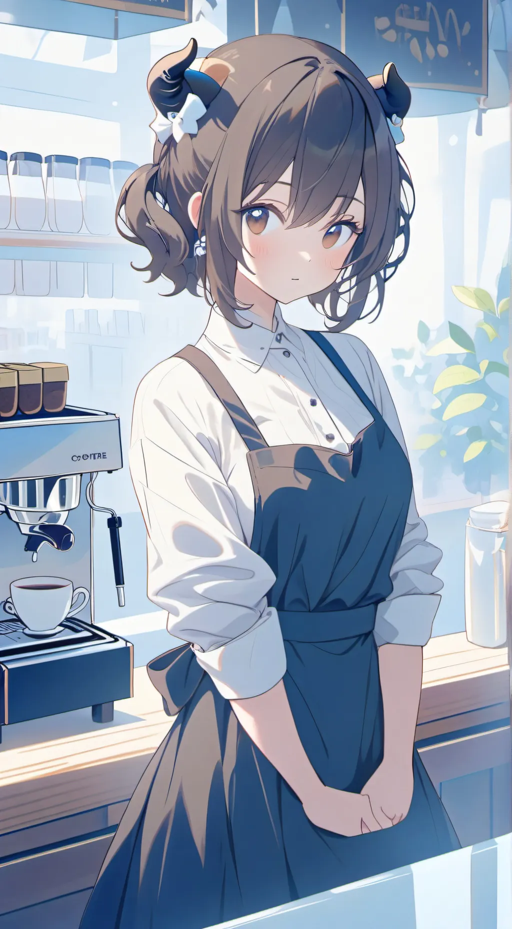 ai character: Aria background