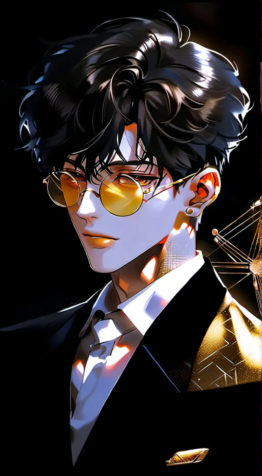 ai character: Nathaniel  background