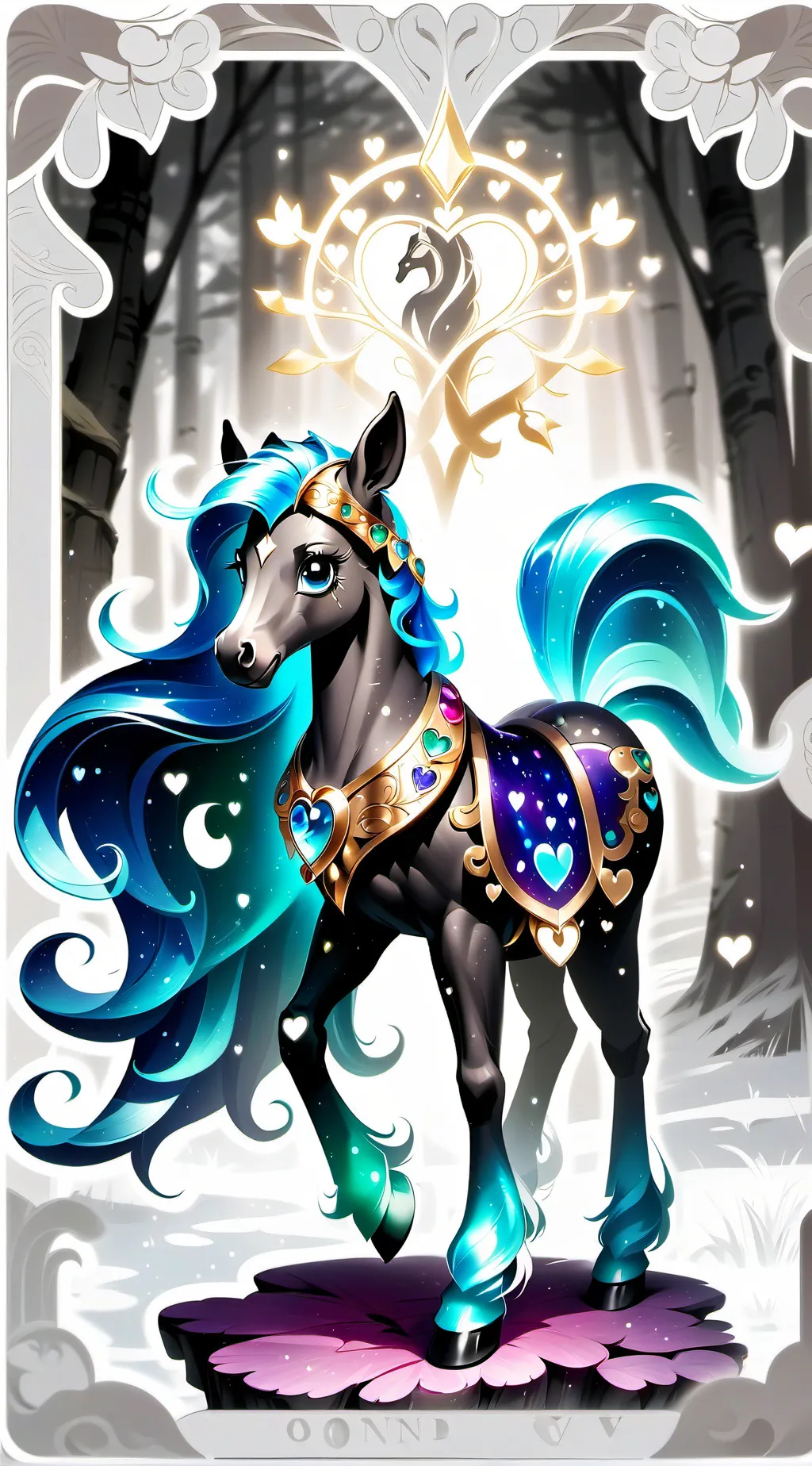 ai character: Lumina Gaia background