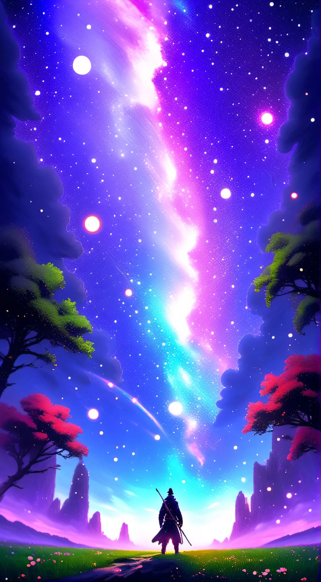 ai character: SEI UN DIO background