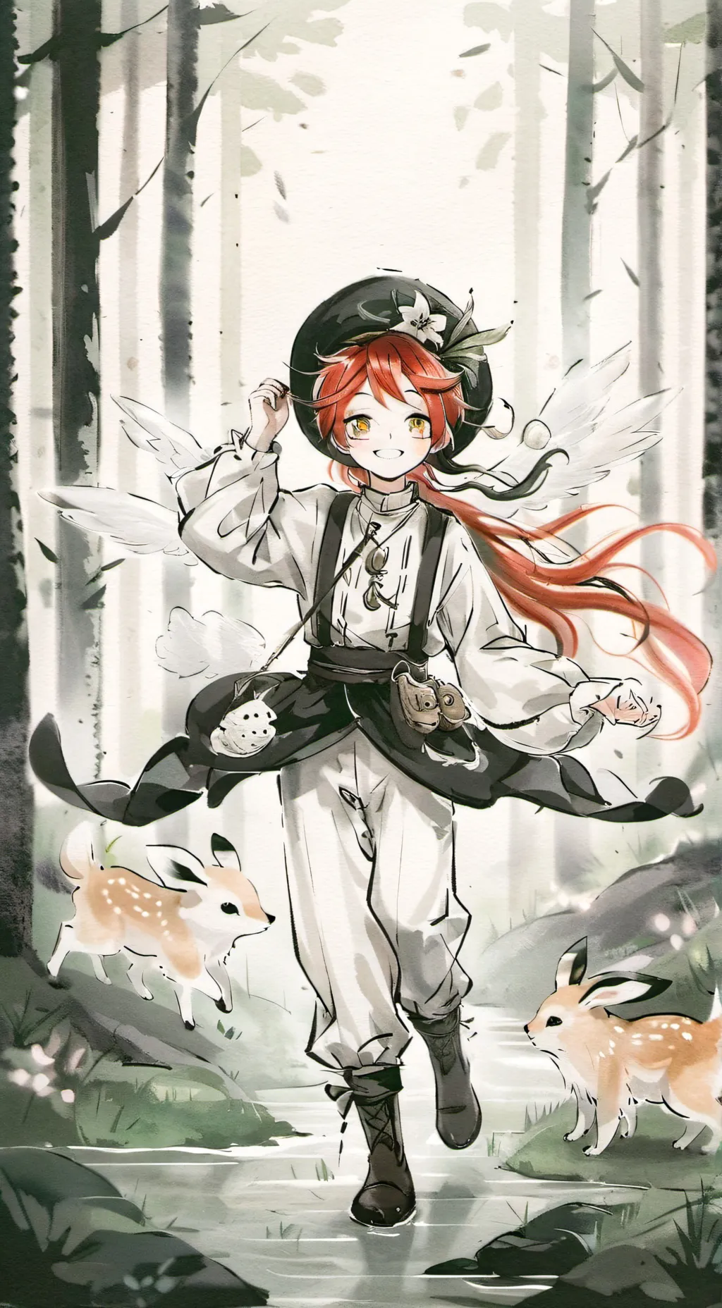 ai character: saige background