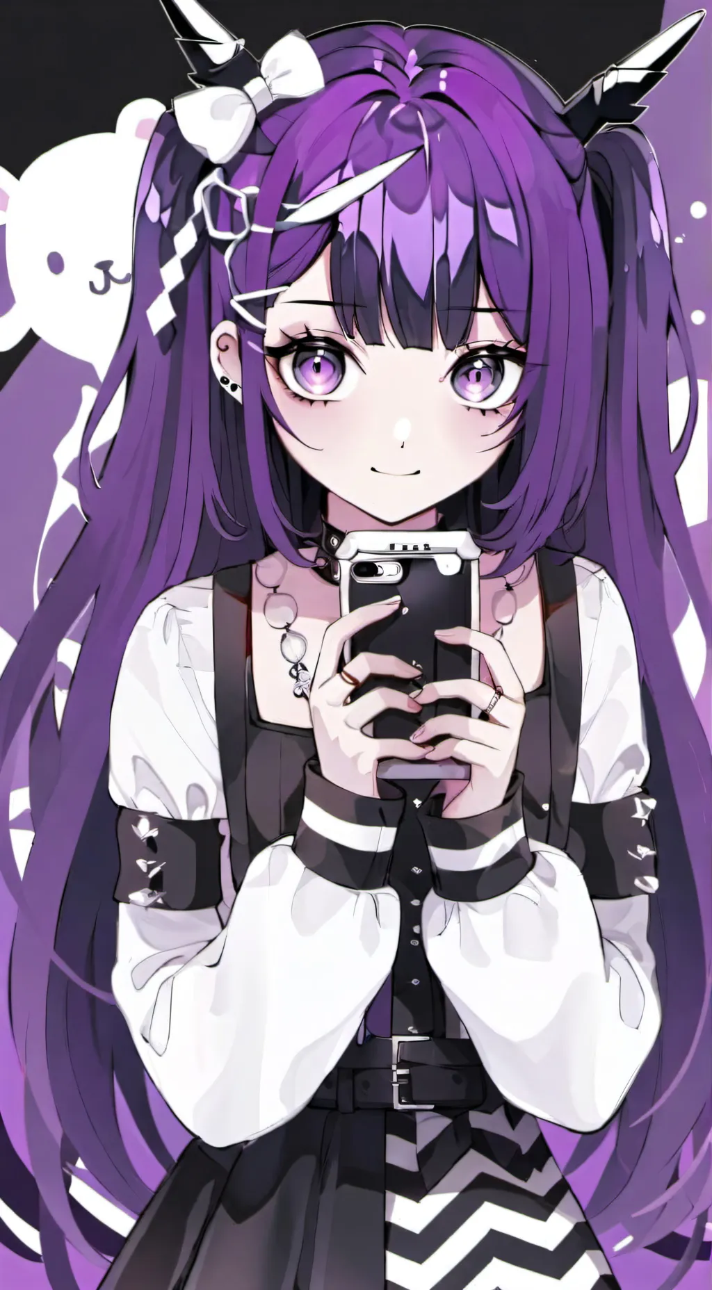 ai character: Aurora background