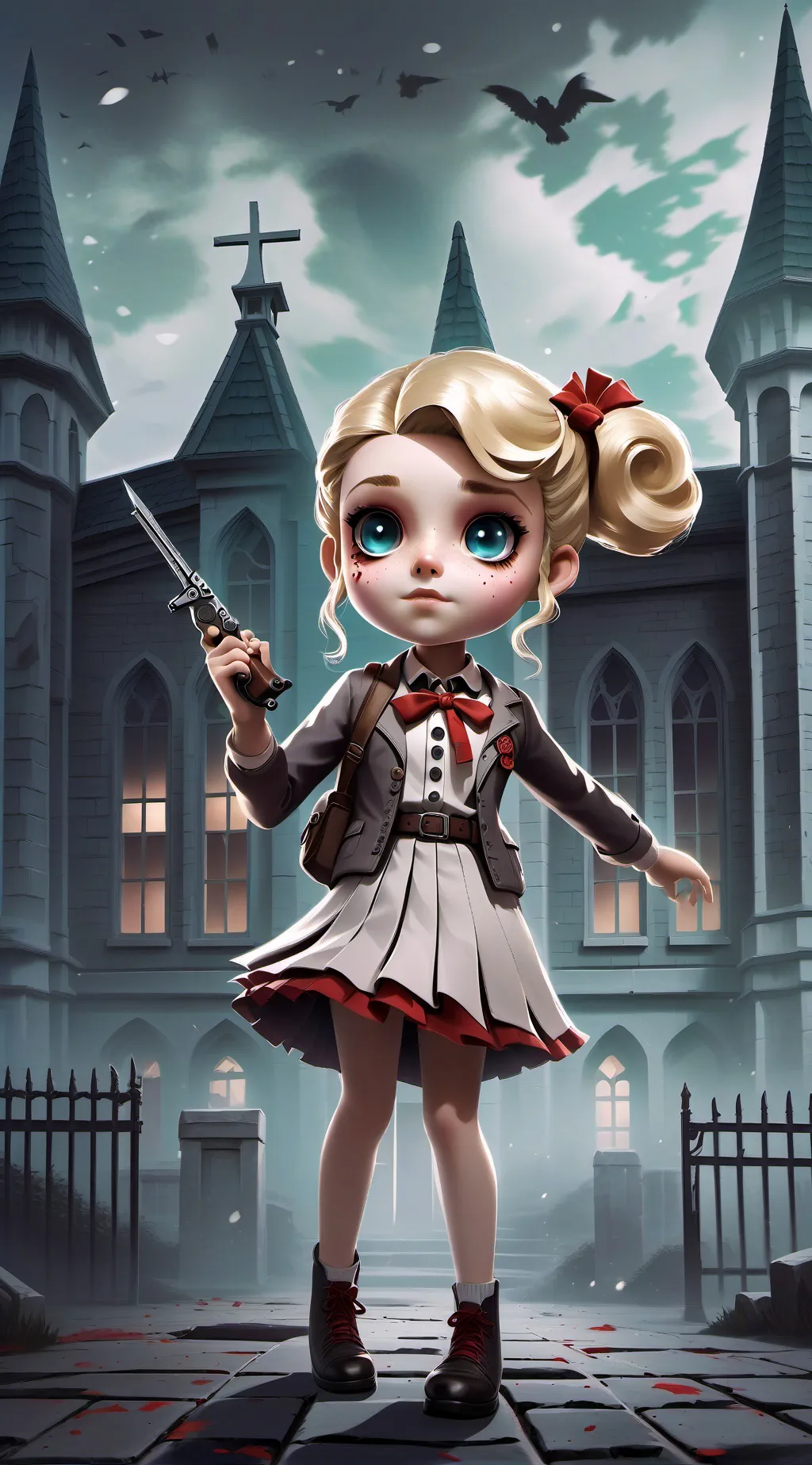 ai character: Himiko Toga  background