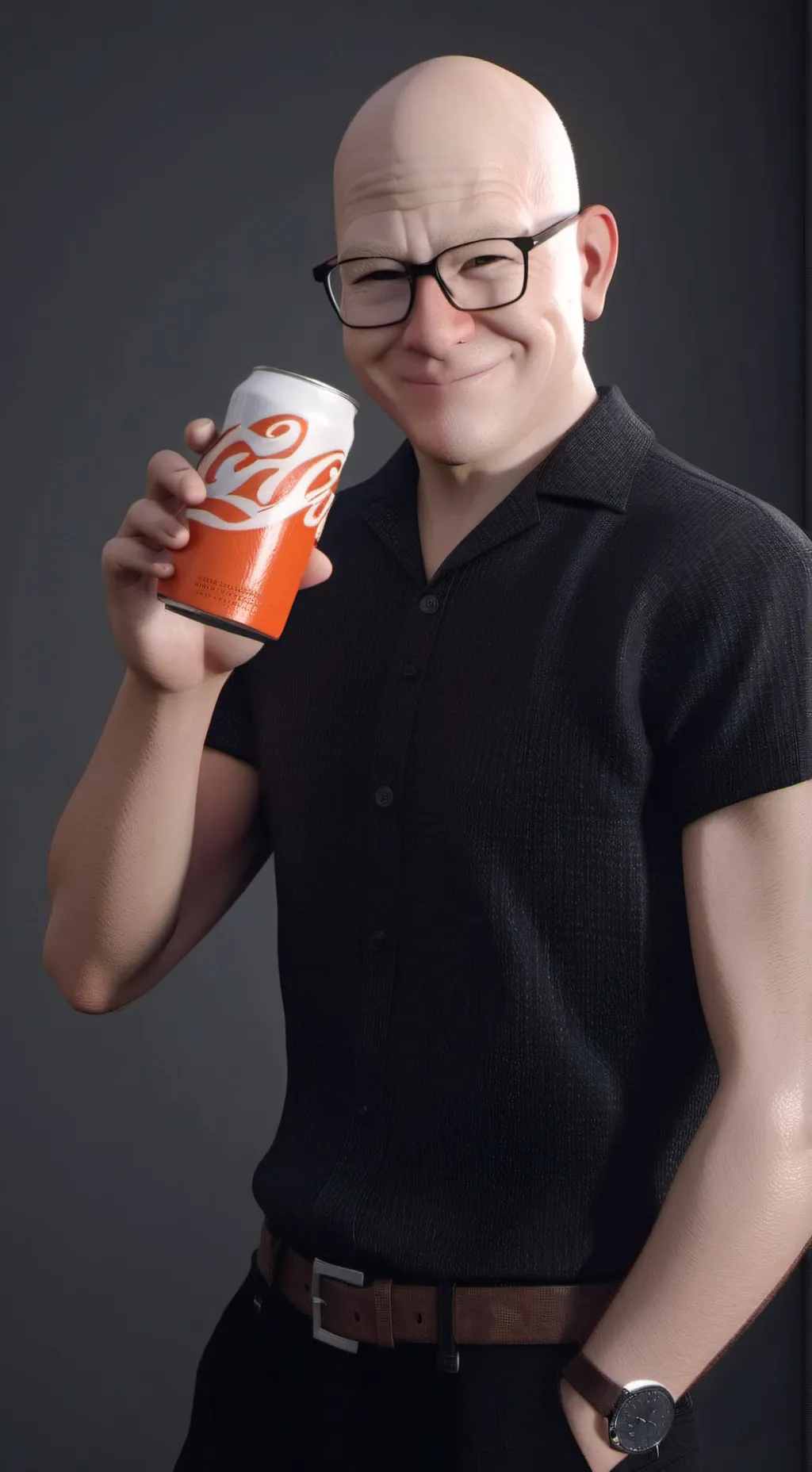 ai character: giant irl Sams  background