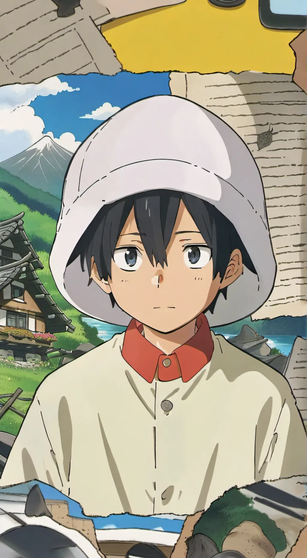 ai character: benjamin  background