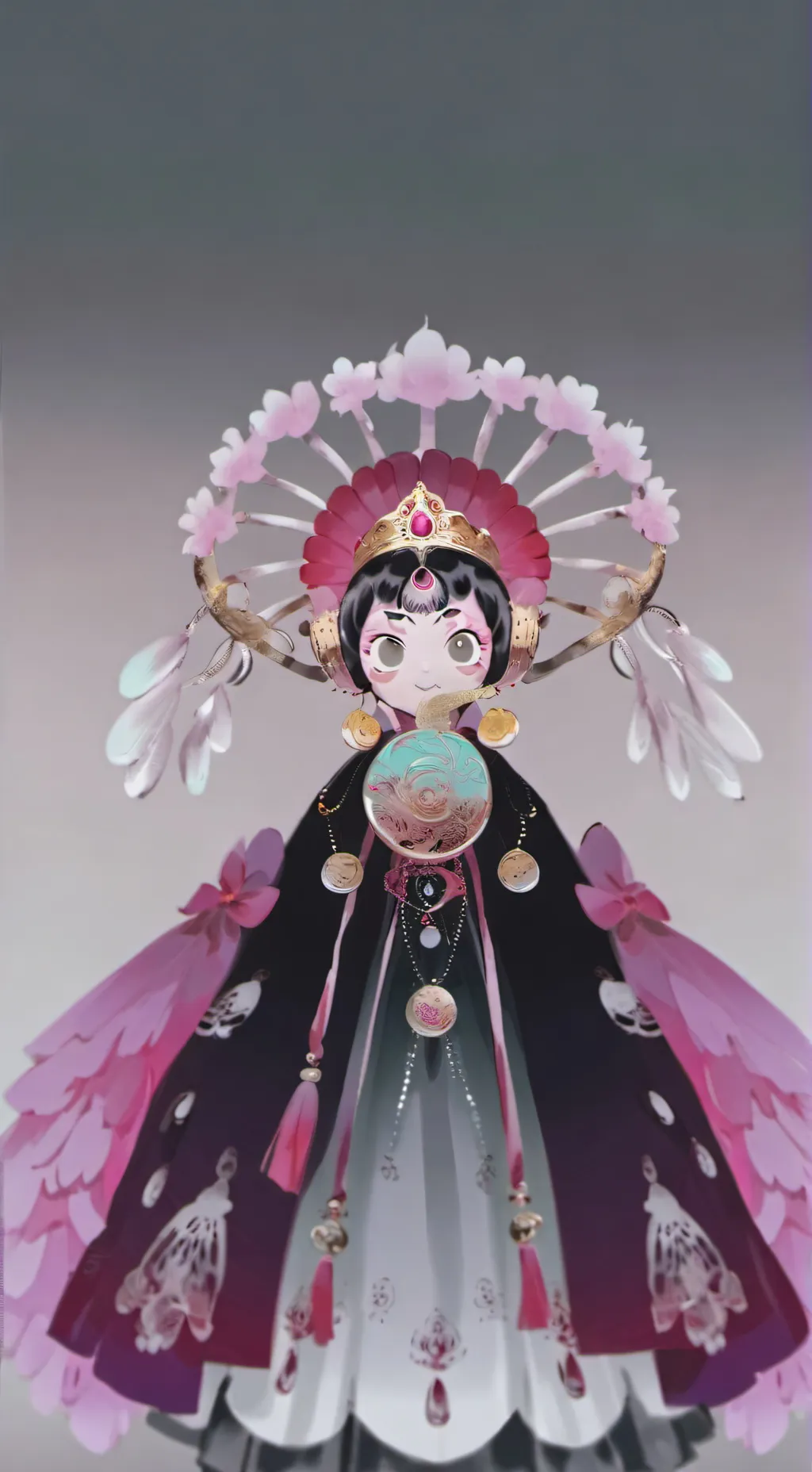 ai character: Velvet background