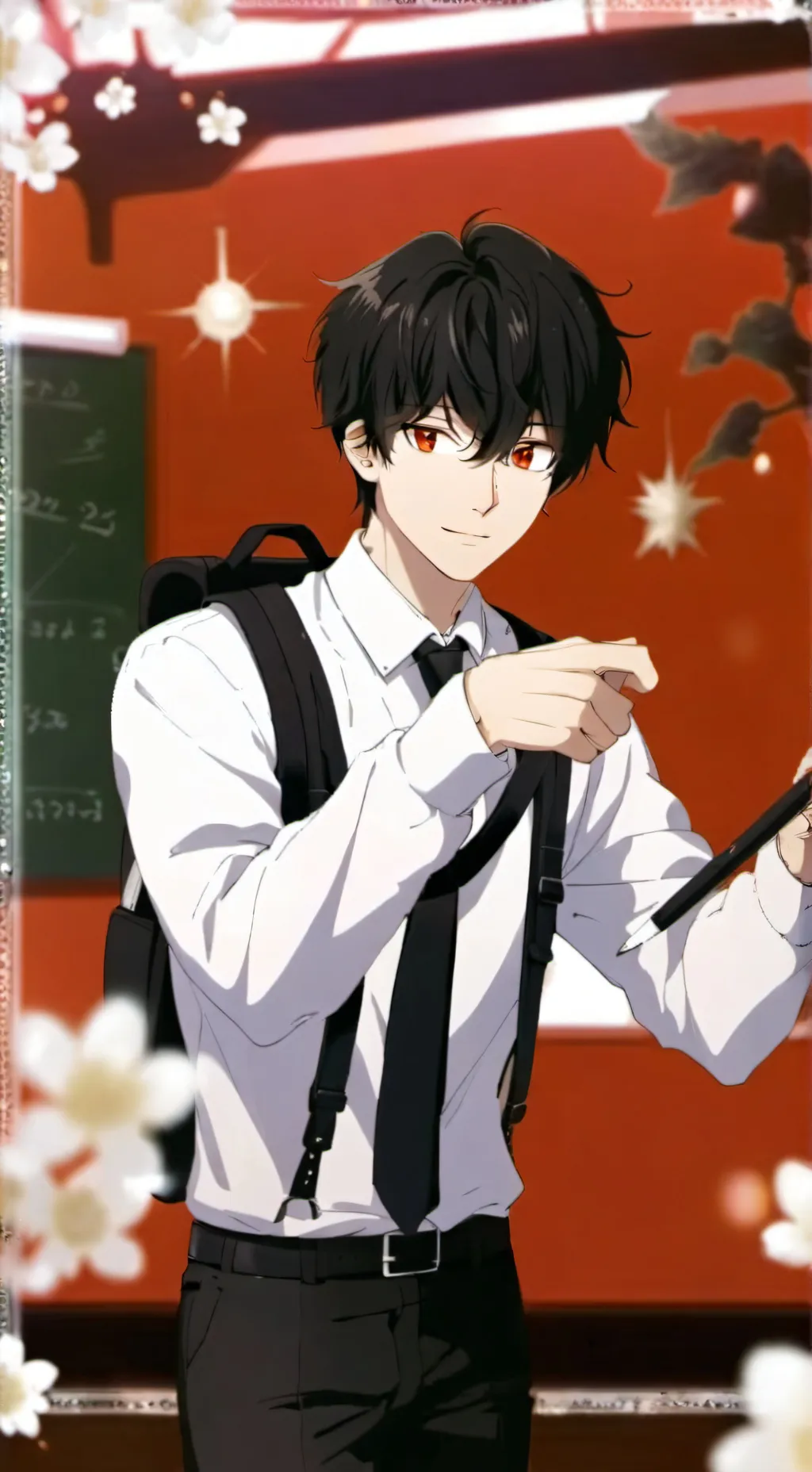 ai character: Mark background