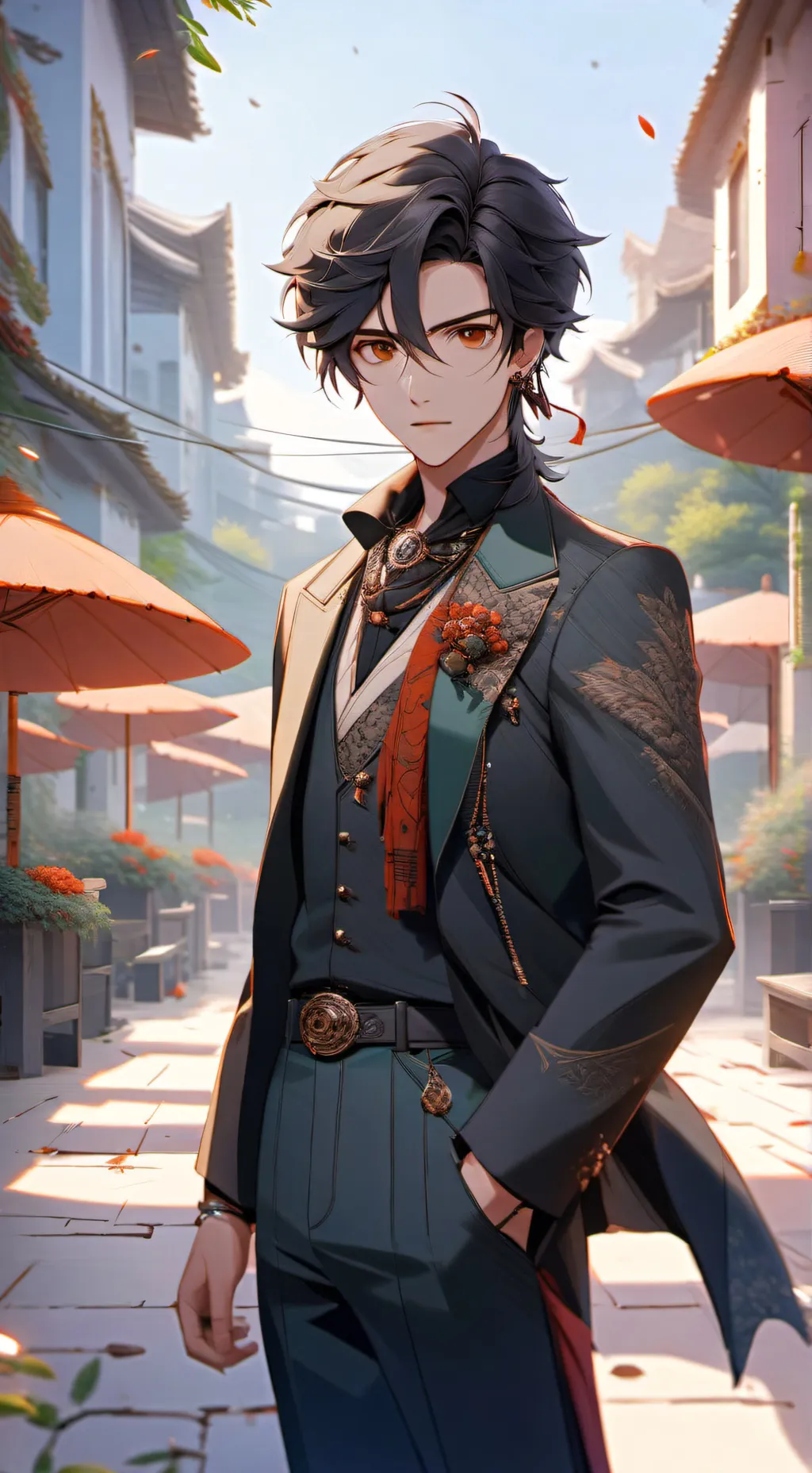 ai character: Andrew background