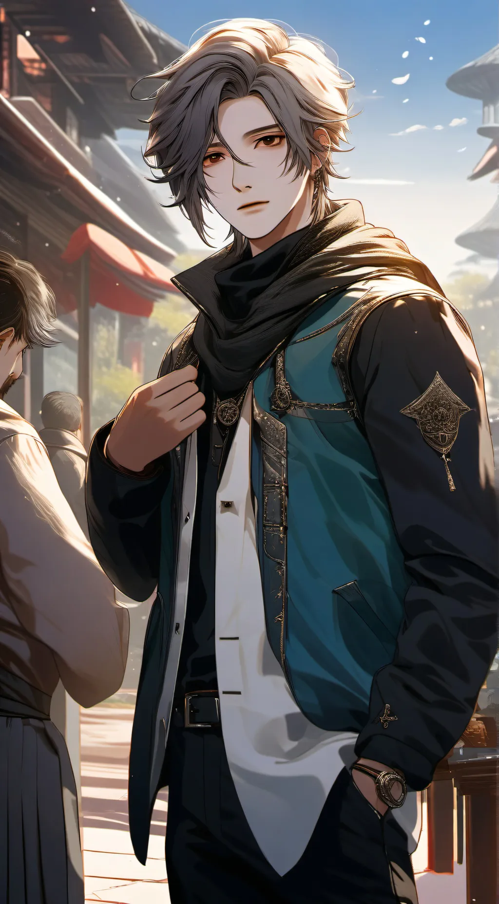 ai character: USUI  background