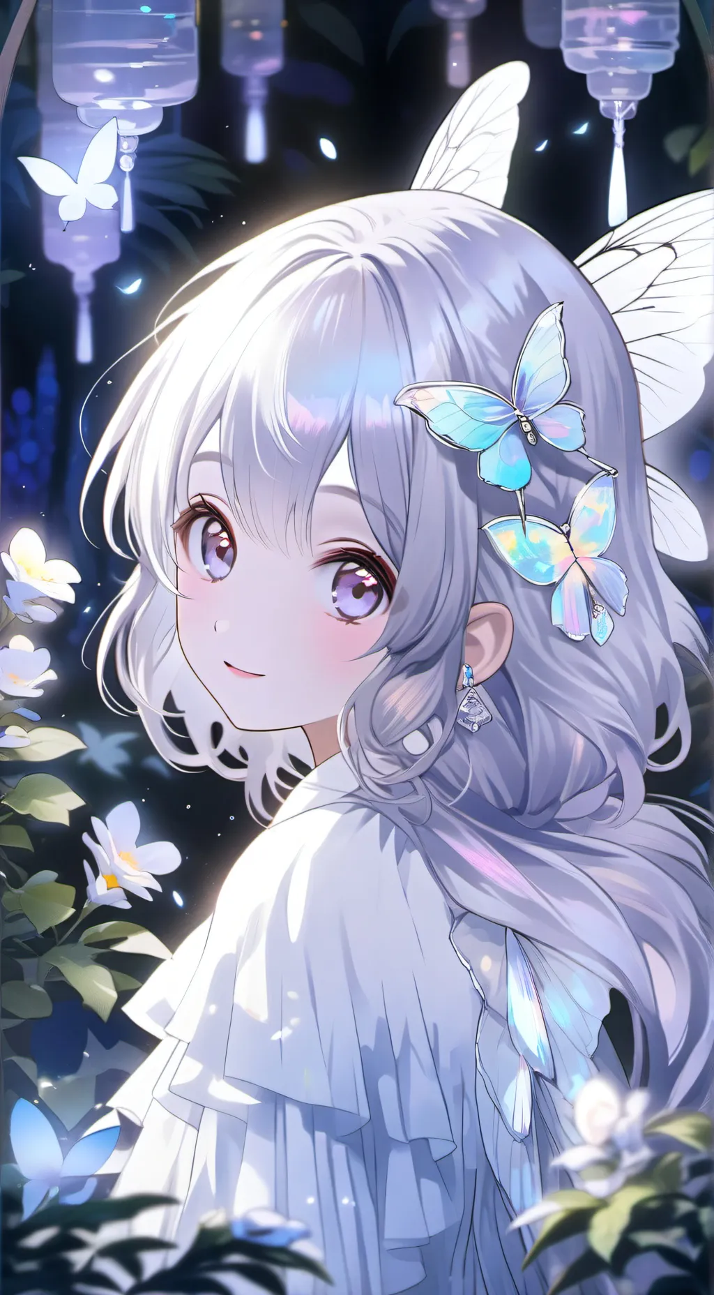 ai character: Siostra Iridescent Spirit background