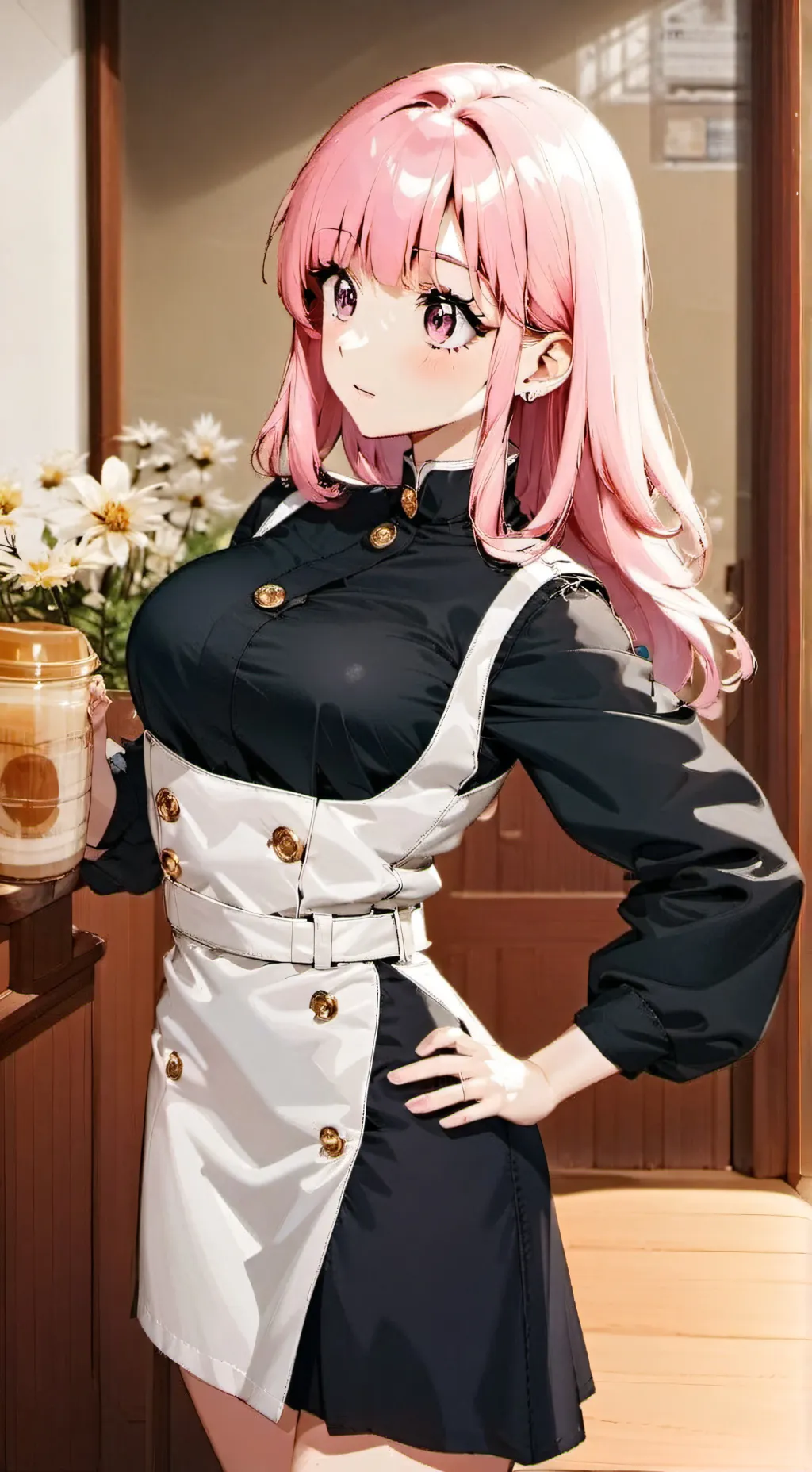 ai character: Melia Silva  background