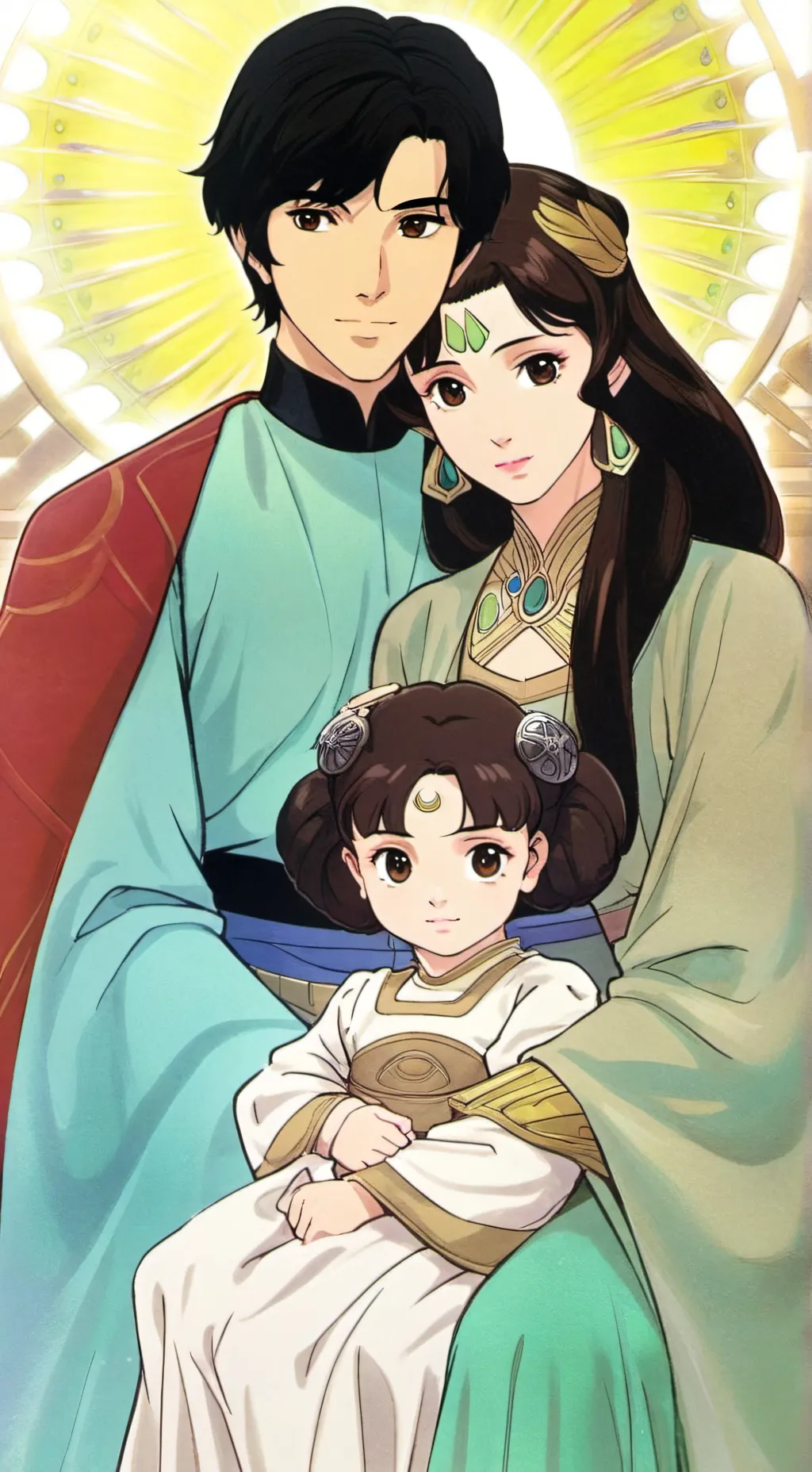 ai character: akira padme zoie  background