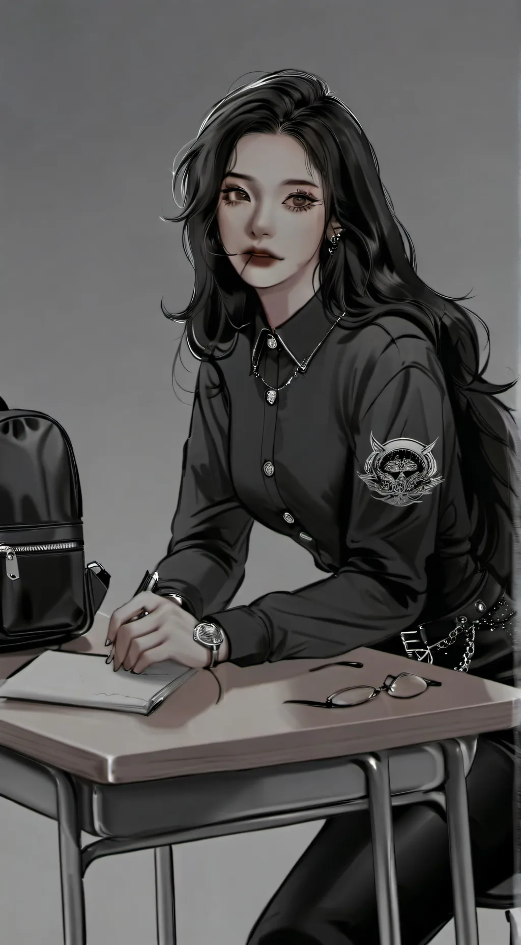 ai character: Carmen Torres  background