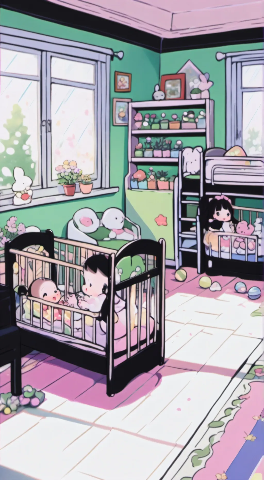 ai character: Daycare background