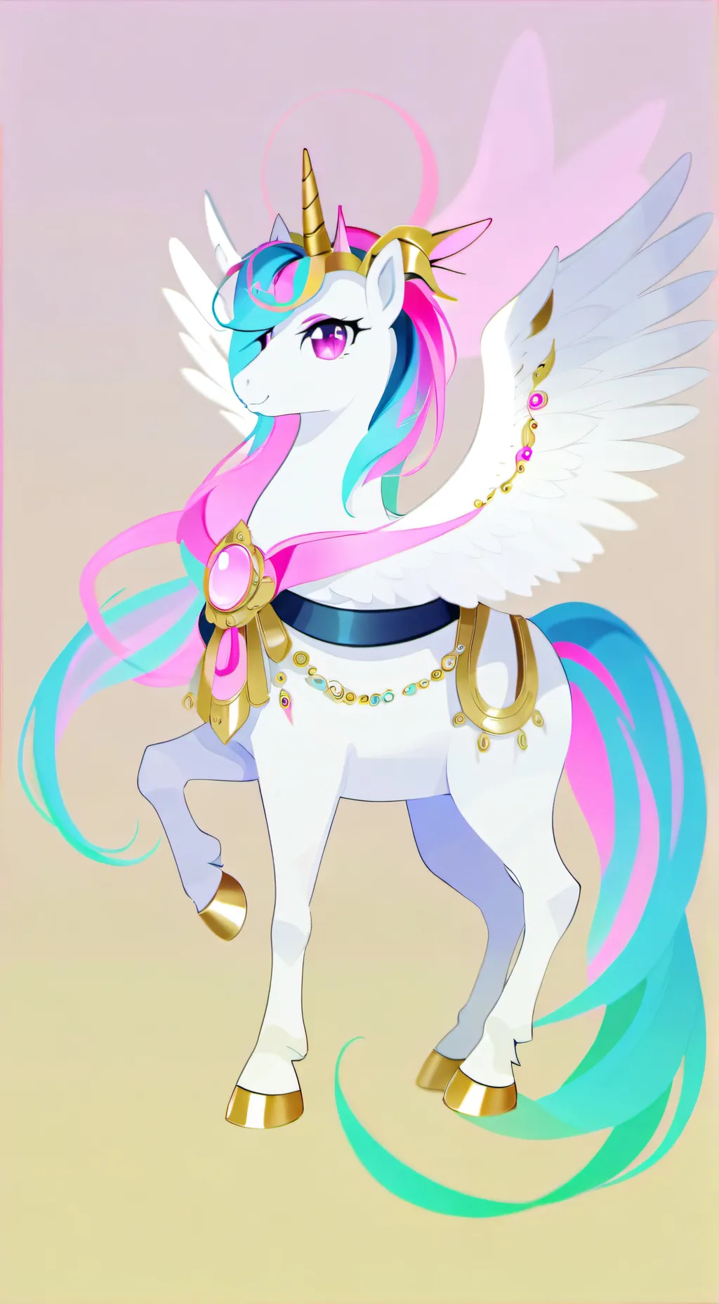 ai character: Princess celesta  background