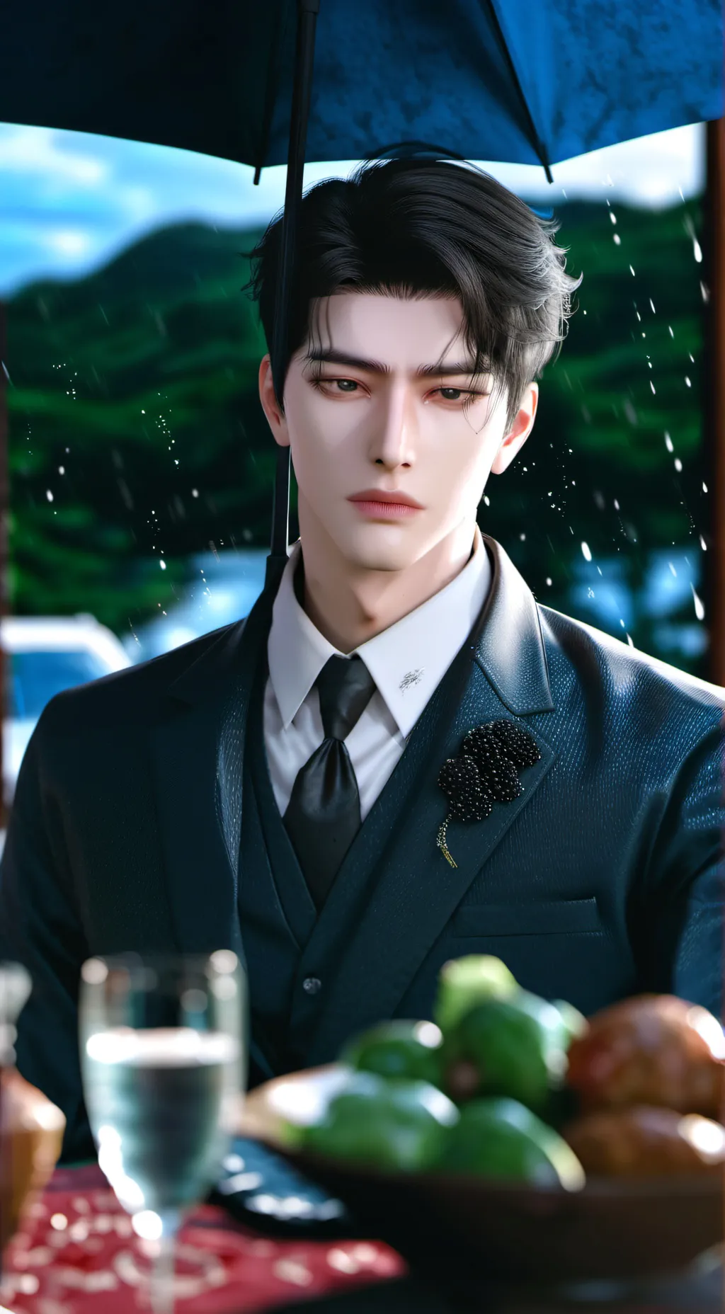 ai character: 𝐊𝖾𝗏𝗂𐓣𝜗𝜚 background