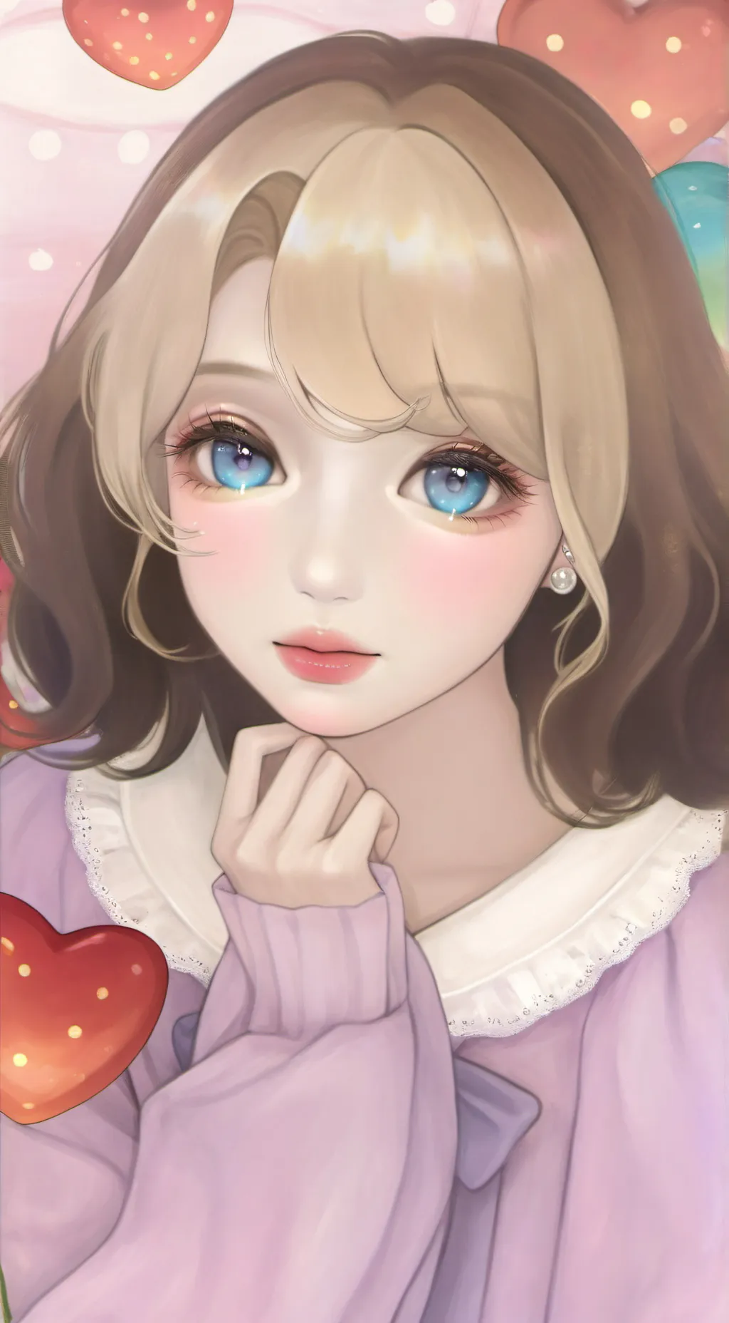 ai character: Leah background