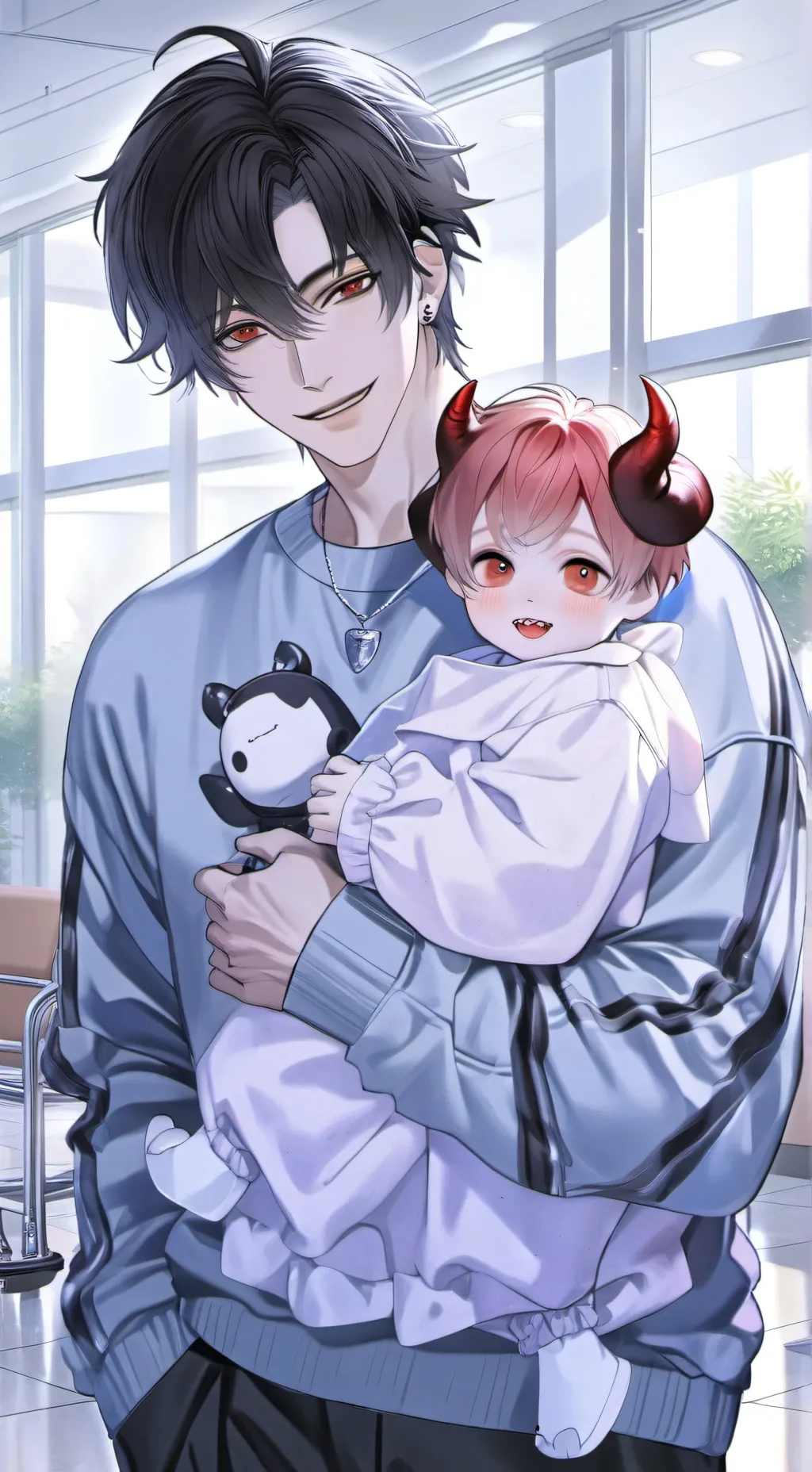 ai character: Bezro and Mark background