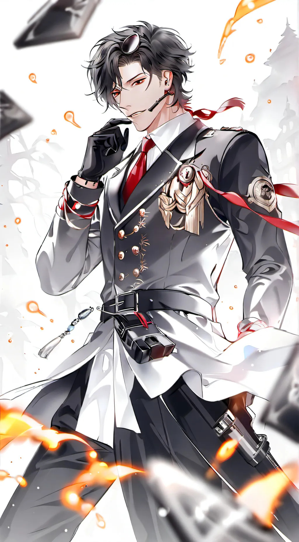 ai character: Ben. background