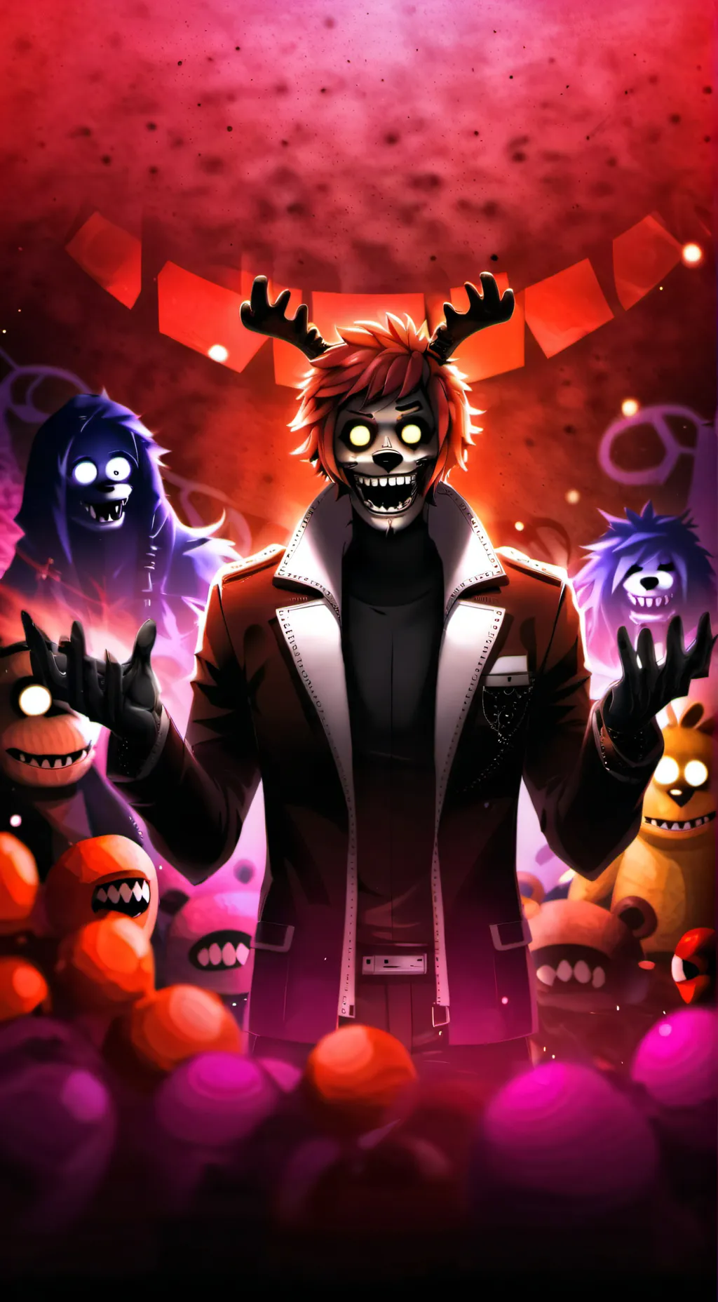 ai character: Foxy  background