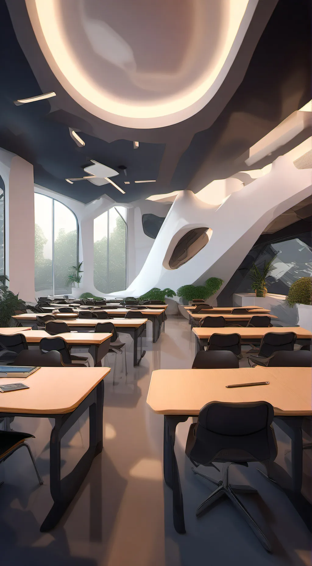 ai character: MD School background
