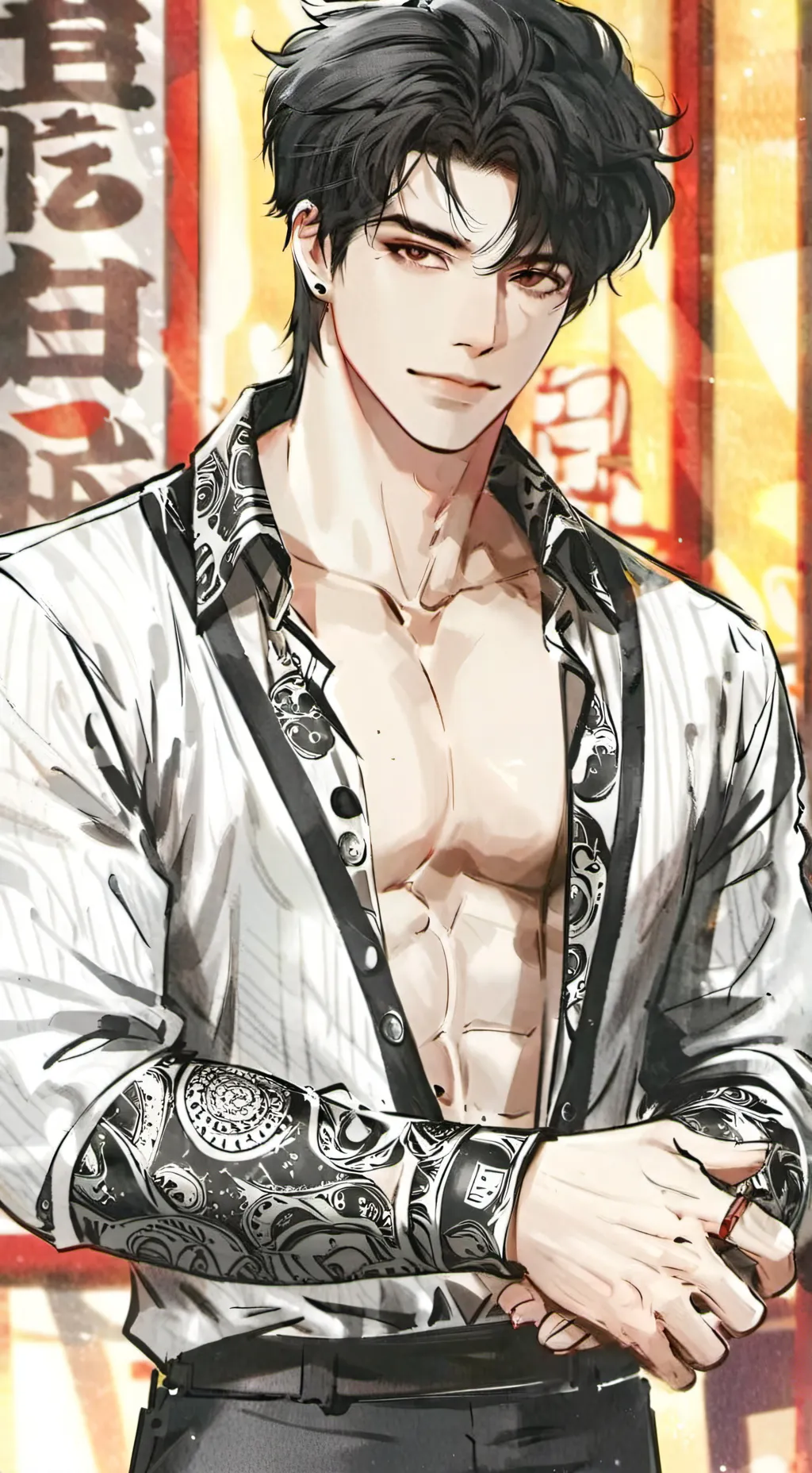 ai character: Tyler  background