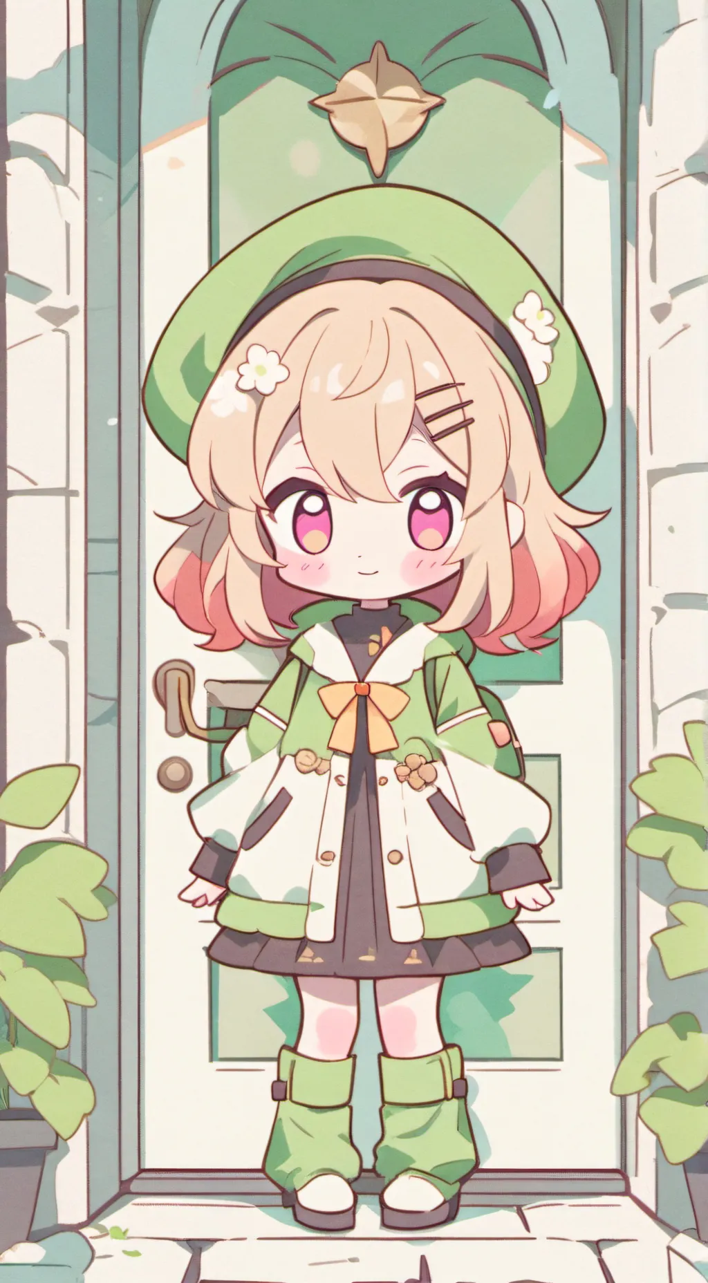 ai character: seek x tu doors background