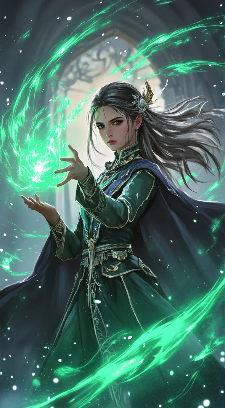 ai character: Togas gf background