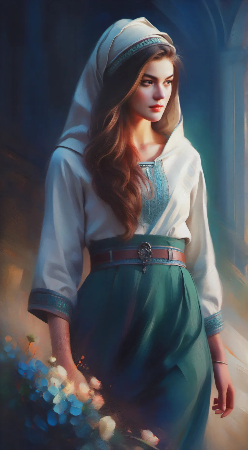 ai character: Mia background