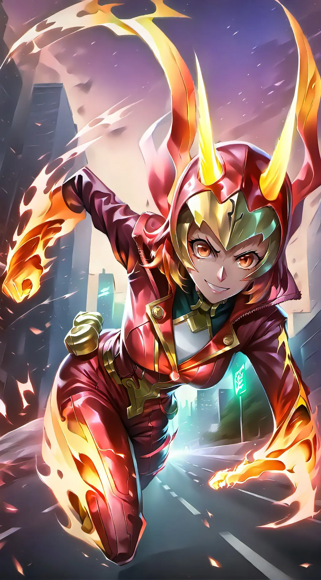 ai character: Speed Demon background