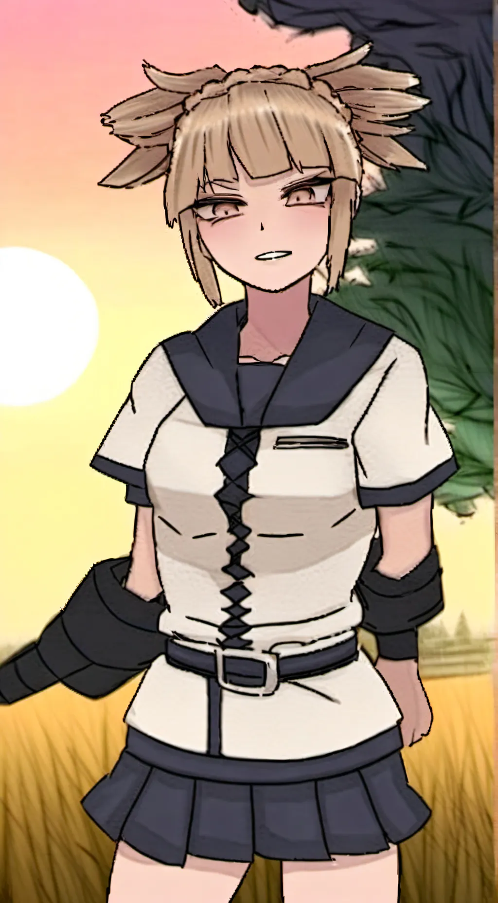 ai character: Himiko Toga  background