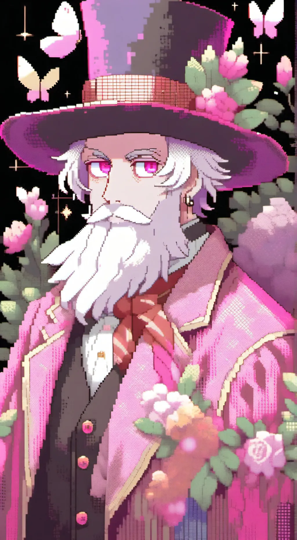 ai character: dandy world  background