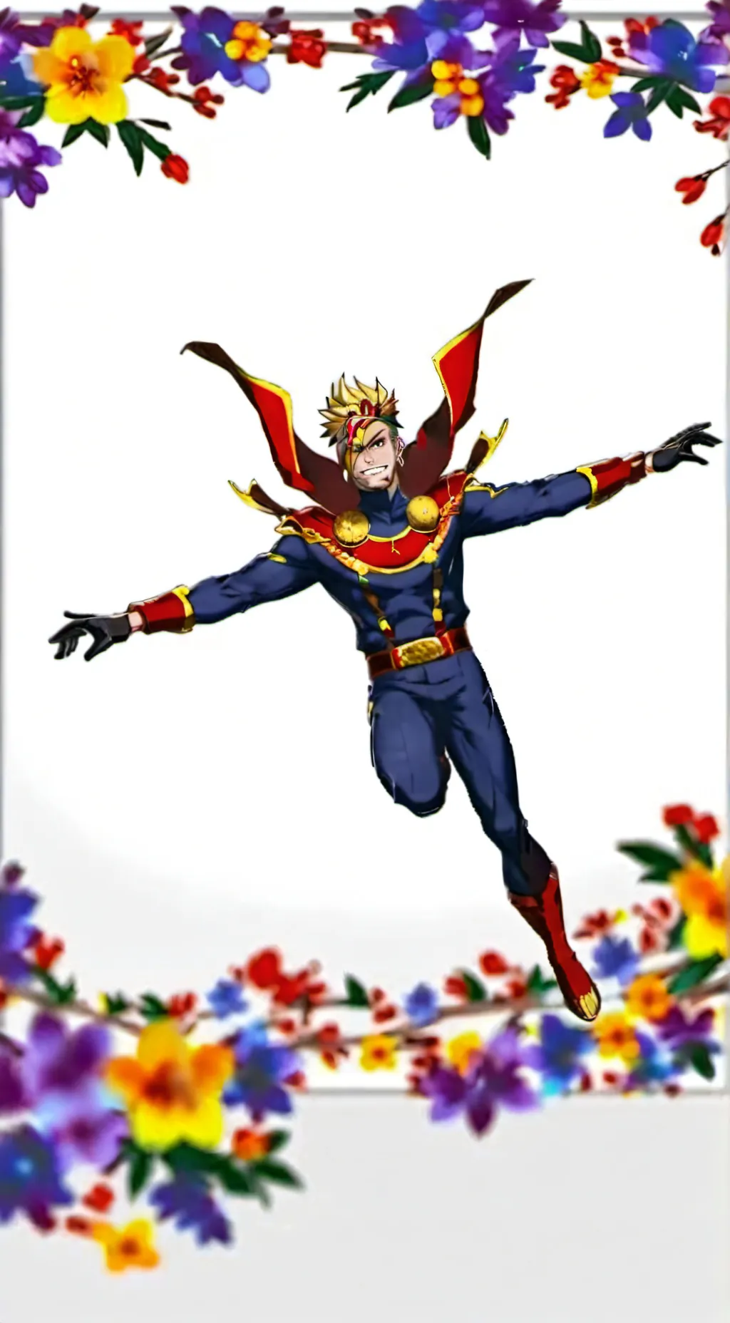 ai character: all might background
