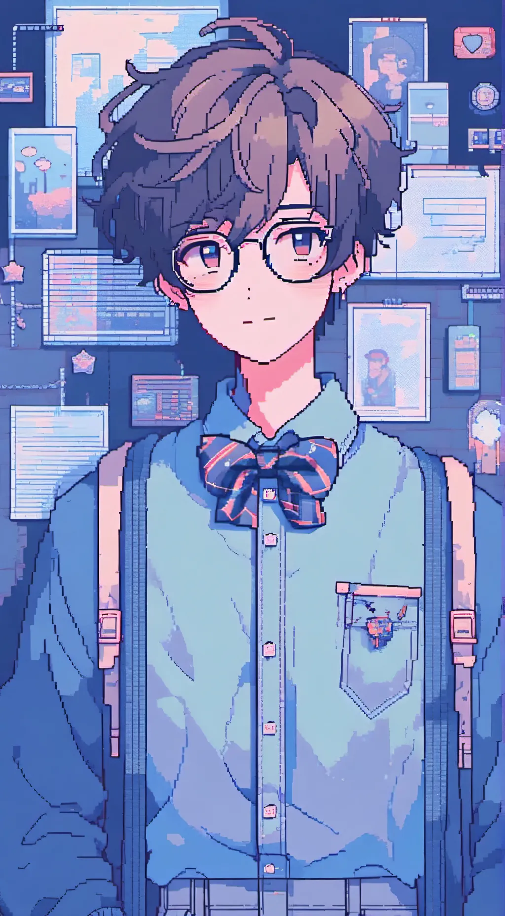ai character: Conner  background