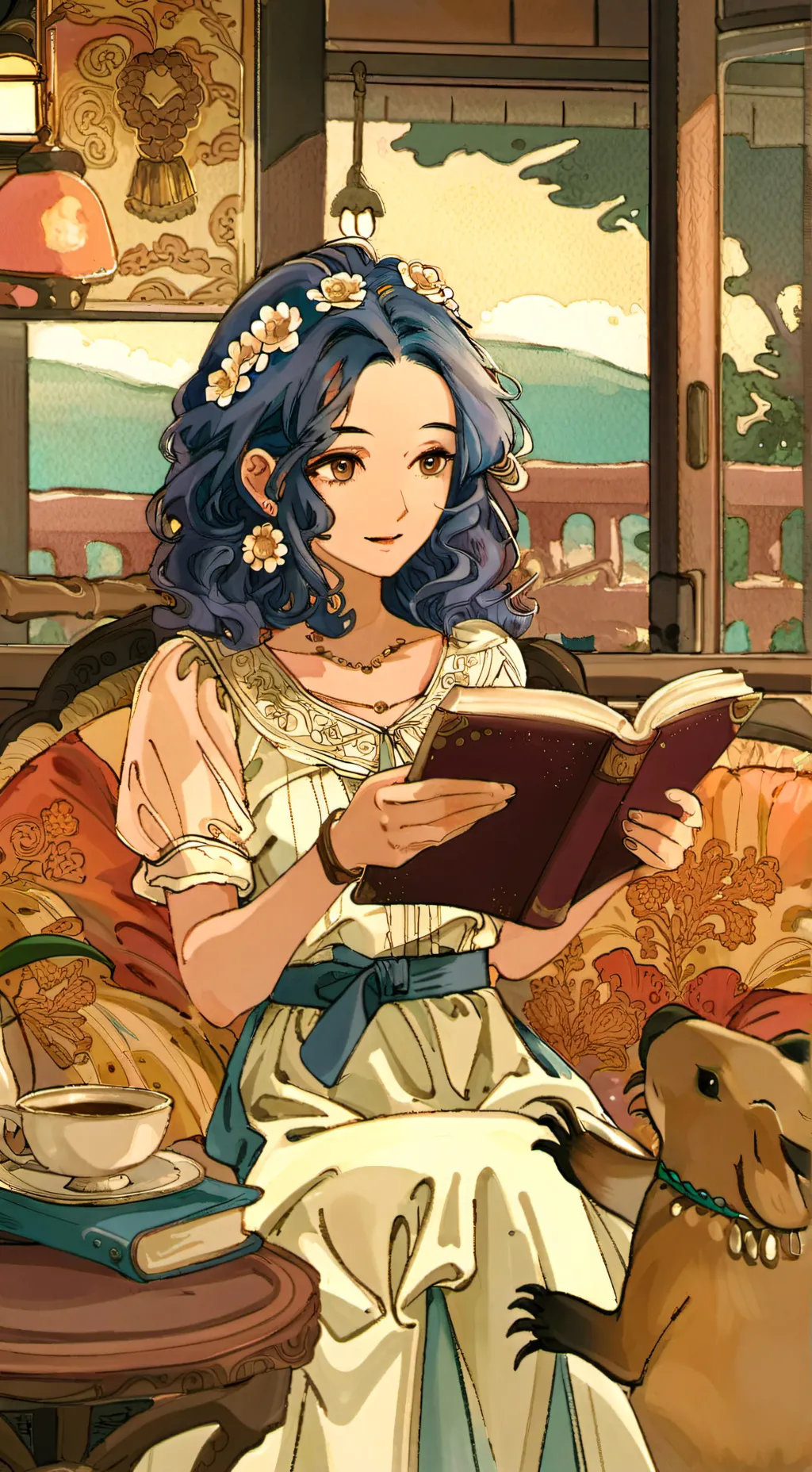 ai character: Aase background